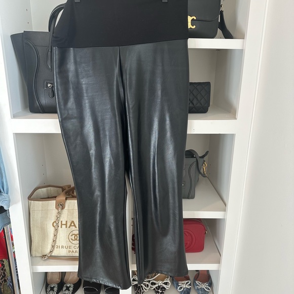 Hatch Pants - Hatch leather crop pant